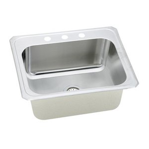 EDCR2522101 Celebrity Stainless Steel Single Bowl Kitchen Sink - Stainless Steel EDCR2522101 Celebrity Stainless Steel Single Bowl Kitchen Sink - Stainless Steel