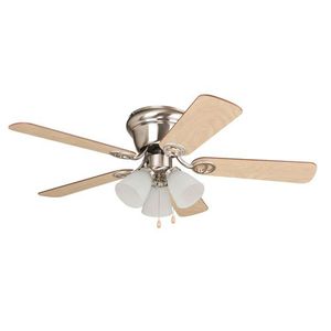 CWC42BNK5C3F Wyman Medium Fan (42'' to 51'') Ceiling Fan - Brushed Nickel CWC42BNK5C3F Wyman Medium Fan (42'' to 51'') Ceiling Fan - Brushed Nickel
