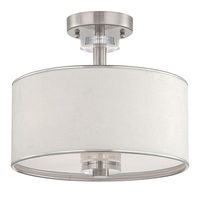 Semi Flush Mount 13" Width Semi Flush Mount 13" Width