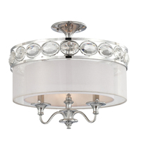 Semi Flush Mount 18-1/2" Width Semi Flush Mount 18-1/2" Width