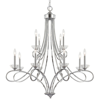 Large Foyer Chandelier 40" Width Large Foyer Chandelier 40" Width