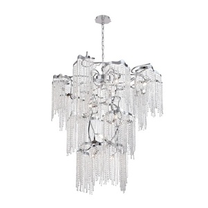 E28351017 Arte Large Foyer Chandelier Chandelier - Chrome E28351017 Arte Large Foyer Chandelier Chandelier - Chrome