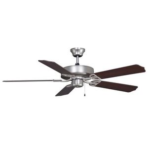 FBP200SN1 Air Décor Large Fan (52'' to 59'') Ceiling Fan - Satin Nickel FBP200SN1 Air Décor Large Fan (52'' to 59'') Ceiling Fan - Satin Nickel