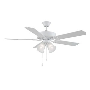 FBP210MW1 Air Décor Large Fan (52'' to 59'') Ceiling Fan - Matte White FBP210MW1 Air Décor Large Fan (52'' to 59'') Ceiling Fan - Matte White