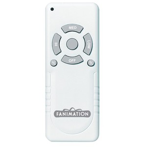 FC8 Dual Control Ceiling Fan Control - White FC8 Dual Control Ceiling Fan Control - White