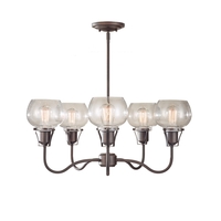 Mini Chandelier 27-1/4" Width Mini Chandelier 27-1/4" Width