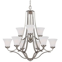 Mid Sized Chandelier 34-1/2" Width Mid Sized Chandelier 34-1/2" Width