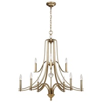 Mid Sized Chandelier 32-1/8" Width Mid Sized Chandelier 32-1/8" Width