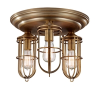 Flush Mount Ceiling Light 15" Width Flush Mount Ceiling Light 15" Width