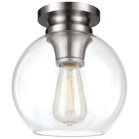 Flush Mount Ceiling Light 8-1/2" Width Flush Mount Ceiling Light 8-1/2" Width