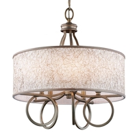 Drum Pendant 19-3/5" Width Drum Pendant 19-3/5" Width