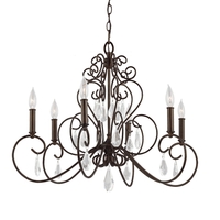 Mid Sized Chandelier 28-7/8" Width Mid Sized Chandelier 28-7/8" Width