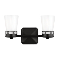 Bathroom Lighting (2 Bulbs) 14" Width Bathroom Lighting (2 Bulbs) 14" Width