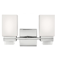 Bathroom Lighting (2 Bulbs) 14" Width Bathroom Lighting (2 Bulbs) 14" Width