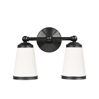 Bathroom Lighting (2 Bulbs) 14" Width Bathroom Lighting (2 Bulbs) 14" Width