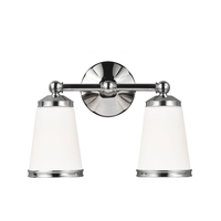 Bathroom Lighting (2 Bulbs) 14" Width Bathroom Lighting (2 Bulbs) 14" Width