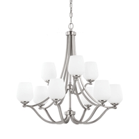 Mid Sized Chandelier 32-1/8" Width Mid Sized Chandelier 32-1/8" Width