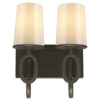 Bathroom Lighting (2 Bulbs) 10-3/4" Width Bathroom Lighting (2 Bulbs) 10-3/4" Width