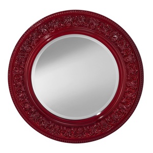 MMR1201CRML Round Mirror - Crimson Lacquer MMR1201CRML Round Mirror - Crimson Lacquer