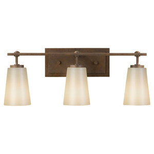 MVS14903CB Sunset Drive 3 Bulb Bathroom Lighting - Corinthian Bronze MVS14903CB Sunset Drive 3 Bulb Bathroom Lighting - Corinthian Bronze