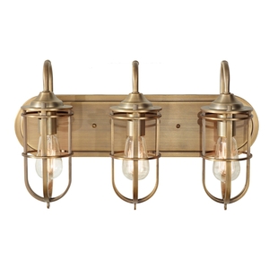 MVS36003DAB Urban Renewal 3 Bulb Bathroom Lighting - Dark Antique Brass MVS36003DAB Urban Renewal 3 Bulb Bathroom Lighting - Dark Antique Brass