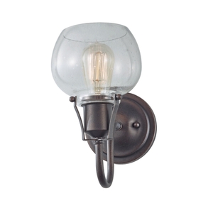 MWB1702RI Urban Renewal 1 Bulb Wall Sconce - Rustic Iron MWB1702RI Urban Renewal 1 Bulb Wall Sconce - Rustic Iron