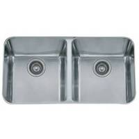 Double Bowl Kitchen Sink 34 x 19-11/16 x 9-1/16 Double Bowl Kitchen Sink 34 x 19-11/16 x 9-1/16