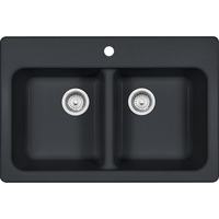 Double Bowl Kitchen Sink 33 x 22 Double Bowl Kitchen Sink 33 x 22