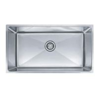 Single Bowl Kitchen Sink 34 x 19-5/8 x 9-1/16 Single Bowl Kitchen Sink 34 x 19-5/8 x 9-1/16