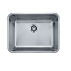 FGDX11023 Grande Stainless Steel Undermount - Single Bowl Kitchen Sink - Stainless Steel FGDX11023 Grande Stainless Steel Undermount - Single Bowl Kitchen Sink - Stainless Steel