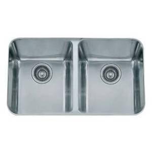 FLAX12031 Largo Stainless Steel Undermount - Double Bowl Kitchen Sink - Stainless Steel FLAX12031 Largo Stainless Steel Undermount - Double Bowl Kitchen Sink - Stainless Steel