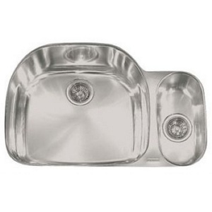 FPCX16009 Elements Stainless Steel Undermount - Double Bowl Kitchen Sink - Stainless Steel FPCX16009 Elements Stainless Steel Undermount - Double Bowl Kitchen Sink - Stainless Steel