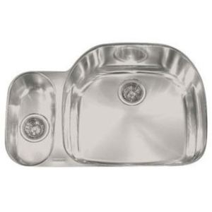FPCX160LH Elements Stainless Steel Undermount - Double Bowl Kitchen Sink - Stainless Steel FPCX160LH Elements Stainless Steel Undermount - Double Bowl Kitchen Sink - Stainless Steel