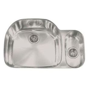 FPRX160LH Elements Stainless Steel Undermount - Double Bowl Kitchen Sink - Stainless Steel FPRX160LH Elements Stainless Steel Undermount - Double Bowl Kitchen Sink - Stainless Steel