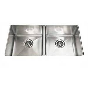 FPSX120339 Professional Stainless Steel Undermount - Double Bowl Kitchen Sink - Stainless Steel FPSX120339 Professional Stainless Steel Undermount - Double Bowl Kitchen Sink - Stainless Steel