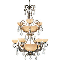 Large Foyer Chandelier 42-1/4" Width Large Foyer Chandelier 42-1/4" Width