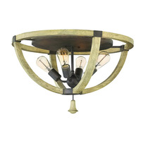 Flush Mount Ceiling Light 23-4/5" Width Flush Mount Ceiling Light 23-4/5" Width