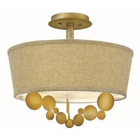 Semi Flush Mount 16-1/2" Width Semi Flush Mount 16-1/2" Width