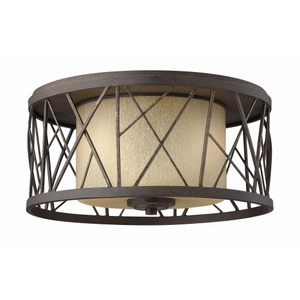 FFR41611ORB Nest Flush Mount Ceiling Light - Oil Rubbed Bronze FFR41611ORB Nest Flush Mount Ceiling Light - Oil Rubbed Bronze