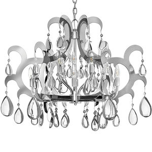 FFR43351PSS Xanadu Mid Sized Chandelier Chandelier - Polished Stainless Steel FFR43351PSS Xanadu Mid Sized Chandelier Chandelier - Polished Stainless Steel