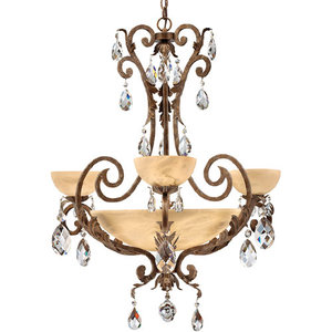 FFR44100FRM Barcelona Large Foyer Chandelier Chandelier - French Marble FFR44100FRM Barcelona Large Foyer Chandelier Chandelier - French Marble