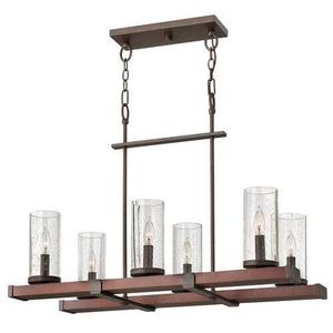 FFR40206IRN Jasper Linear Pendant Pendant Light - Iron FFR40206IRN Jasper Linear Pendant Pendant Light - Iron