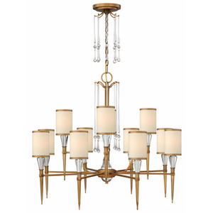 FFR44508BBZ Bentley Large Foyer Chandelier Chandelier - Brushed Bronze FFR44508BBZ Bentley Large Foyer Chandelier Chandelier - Brushed Bronze