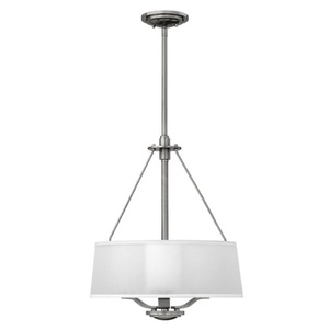 FFR41723BNI Zephyr Drum Pendant Pendant Light - Brushed Nickel FFR41723BNI Zephyr Drum Pendant Pendant Light - Brushed Nickel