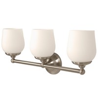 Bathroom Lighting (3 bulbs) 18-1/2" Width Bathroom Lighting (3 bulbs) 18-1/2" Width