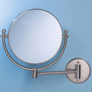 G1430 Magnifying Mirror Bathroom Accessory - Satin Nickel G1430 Magnifying Mirror Bathroom Accessory - Satin Nickel