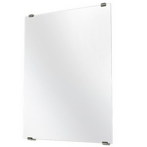 G1564 Bleu Square / Rectangular Mirror - Satin Nickel G1564 Bleu Square / Rectangular Mirror - Satin Nickel