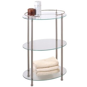 G1586 Perfect Solutions Towel Rack Bathroom Accessory - Satin Nickel G1586 Perfect Solutions Towel Rack Bathroom Accessory - Satin Nickel