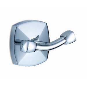 G4145 Jewel Robe Hook Bathroom Accessory - Chrome G4145 Jewel Robe Hook Bathroom Accessory - Chrome