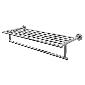 G4247 Latitude 2 Vanity Shelf Bathroom Accessory - Chrome G4247 Latitude 2 Vanity Shelf Bathroom Accessory - Chrome